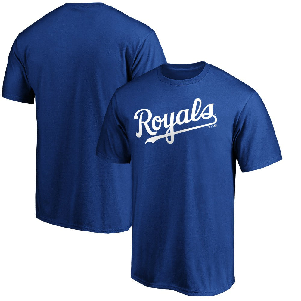 Kansas City Royals Official Team Wordmark T-Shirt - Royal T-shirts