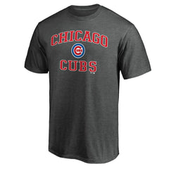 Chicago Cubs Heart & Soul T-Shirt - Charcoal T-shirts