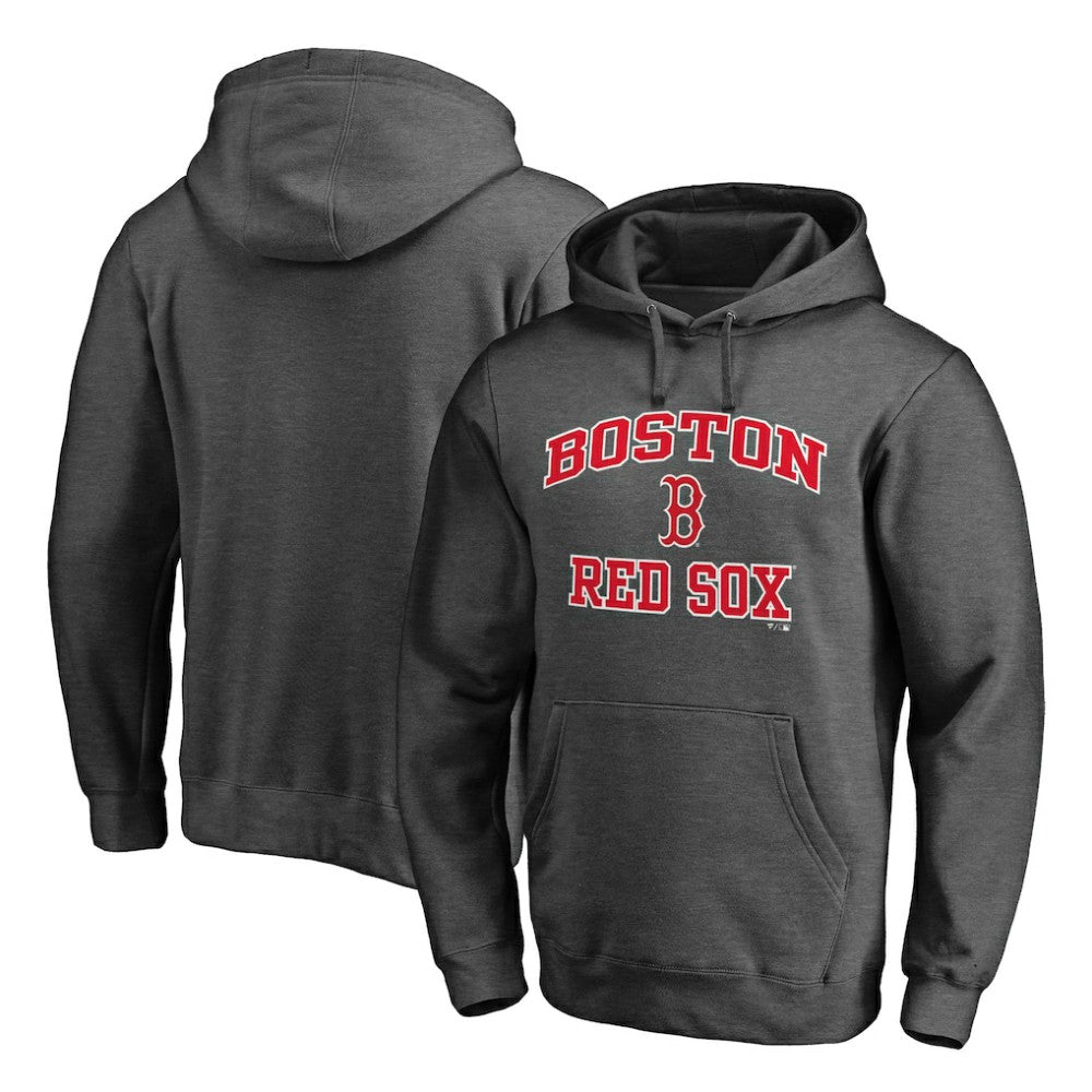 Boston Red Sox Heart & Soul Pullover Hoodie - Charcoal Hoodies