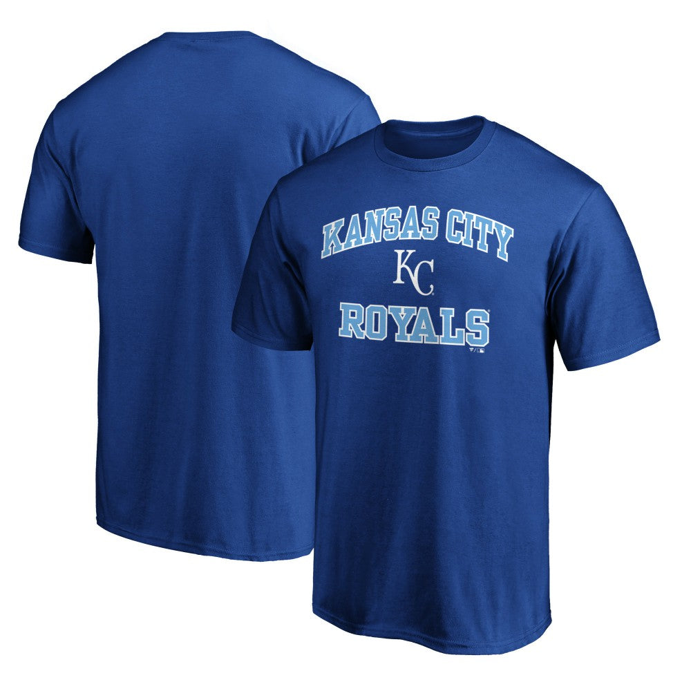 Kansas City Royals Heart & Soul T-Shirt - Royal T-shirts