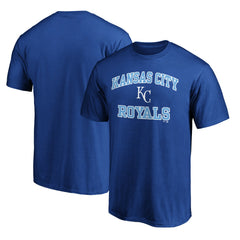Kansas City Royals Heart & Soul T-Shirt - Royal T-shirts
