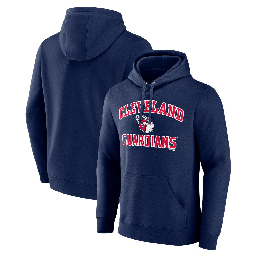 Cleveland Guardians Heart & Soul Pullover Hoodie - Navy Hoodies