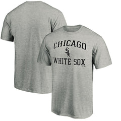 Chicago White Sox Heart & Soul T-Shirt - Heather Gray T-shirts