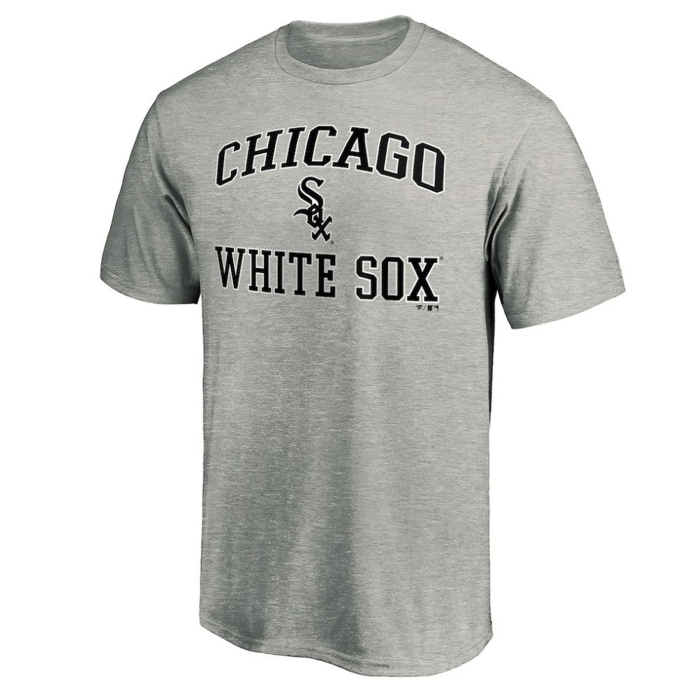 Chicago White Sox Heart & Soul T-Shirt - Heather Gray T-shirts