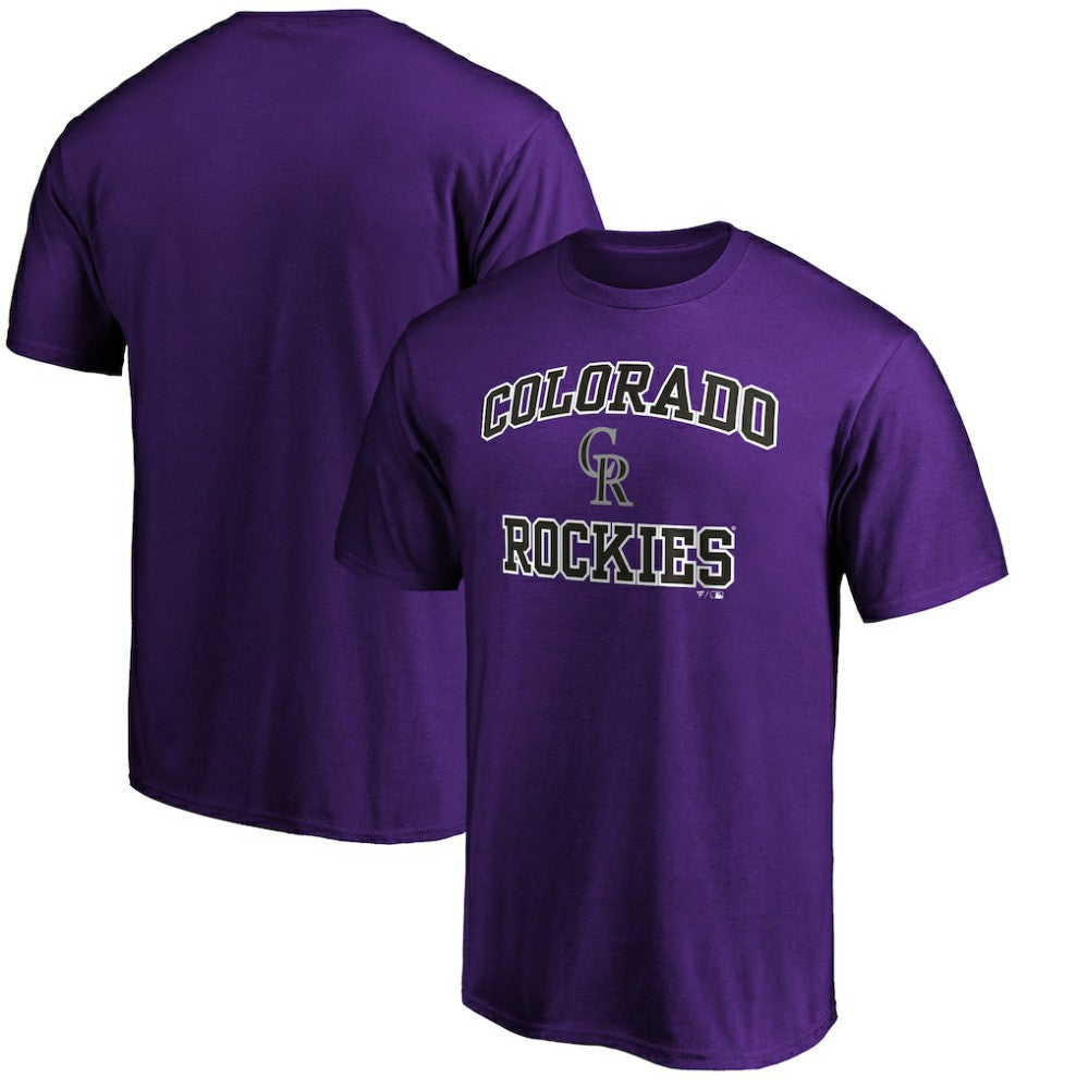 Colorado Rockies Heart & Soul T-Shirt - Purple T-shirts