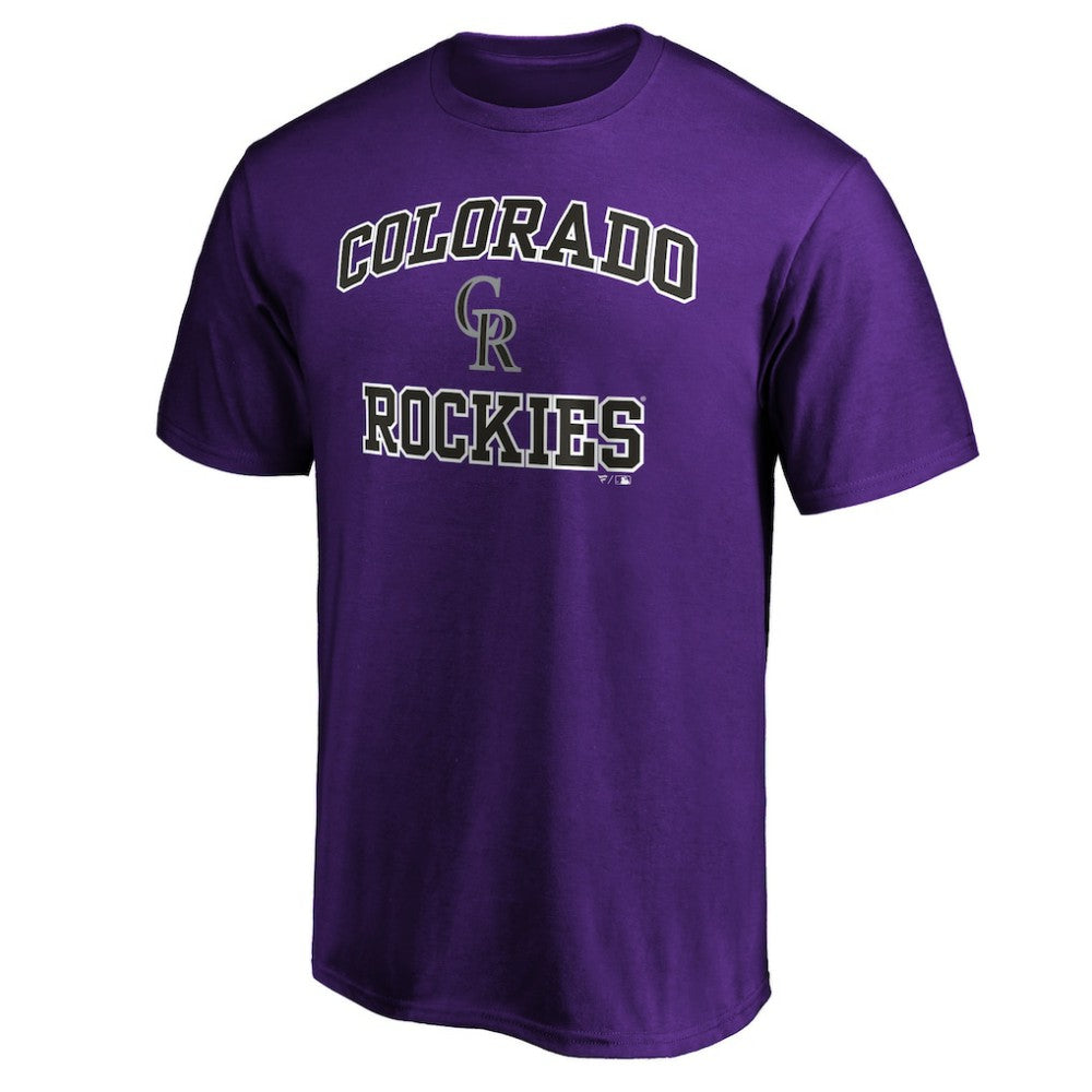 Colorado Rockies Heart & Soul T-Shirt - Purple T-shirts