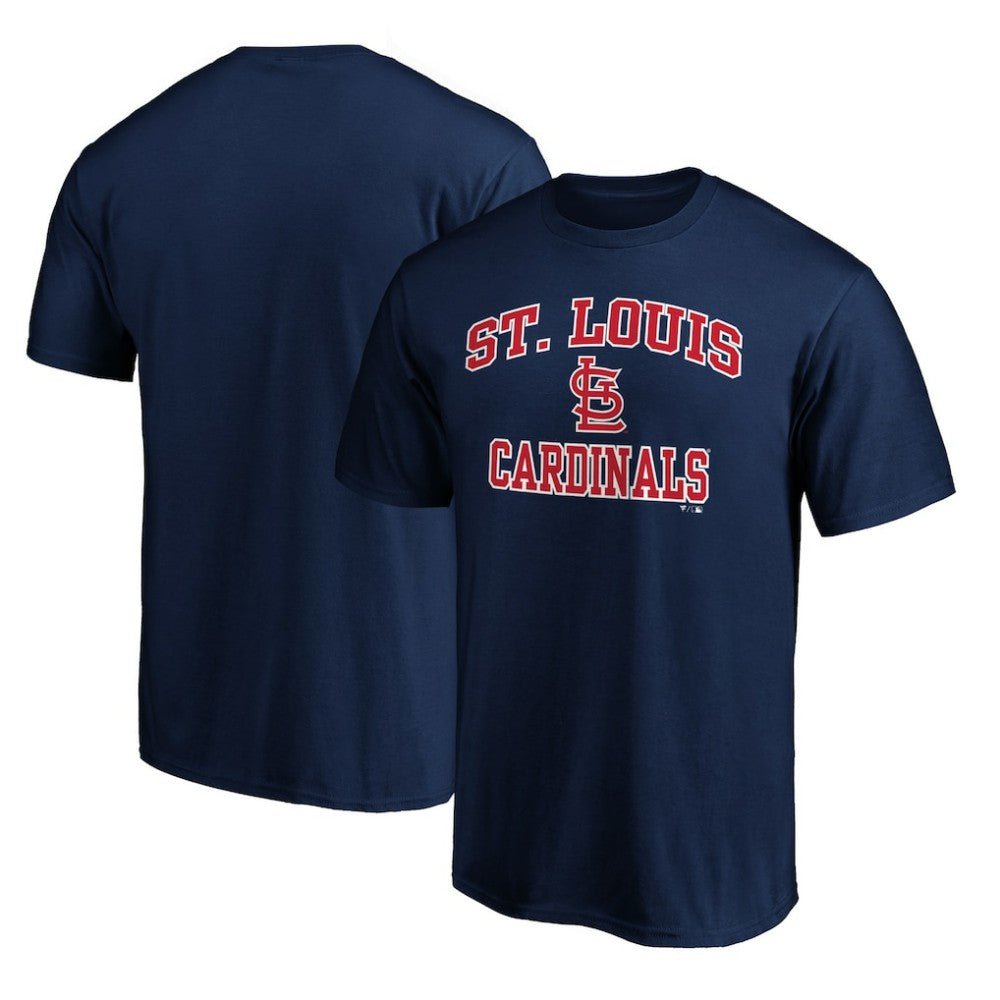 St. Louis Cardinals Heart & Soul T-Shirt - Navy T-shirts