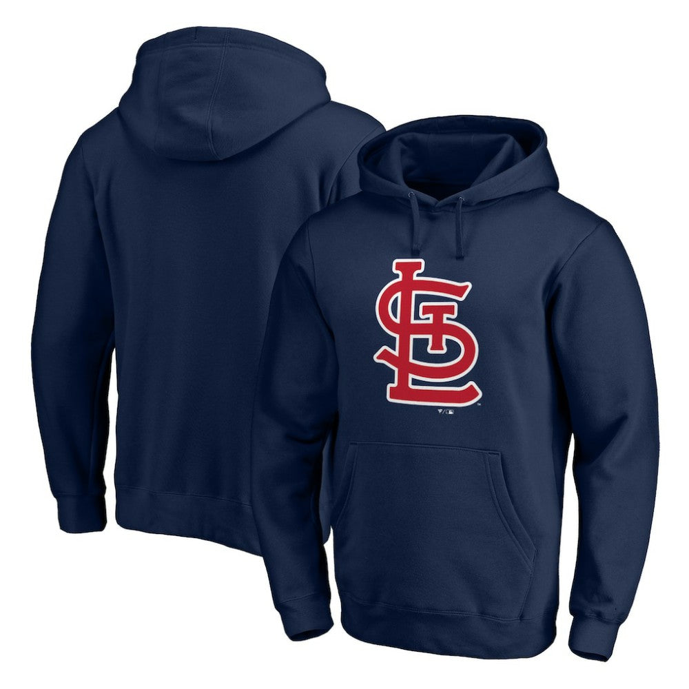 St. Louis Cardinals Official Team Logo Pullover Hoodie - Navy Hoodies