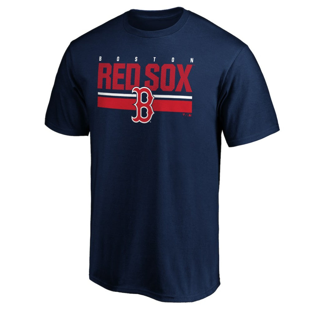 Boston Red Sox End Game Team Wordmark T-Shirt - Navy T-shirts