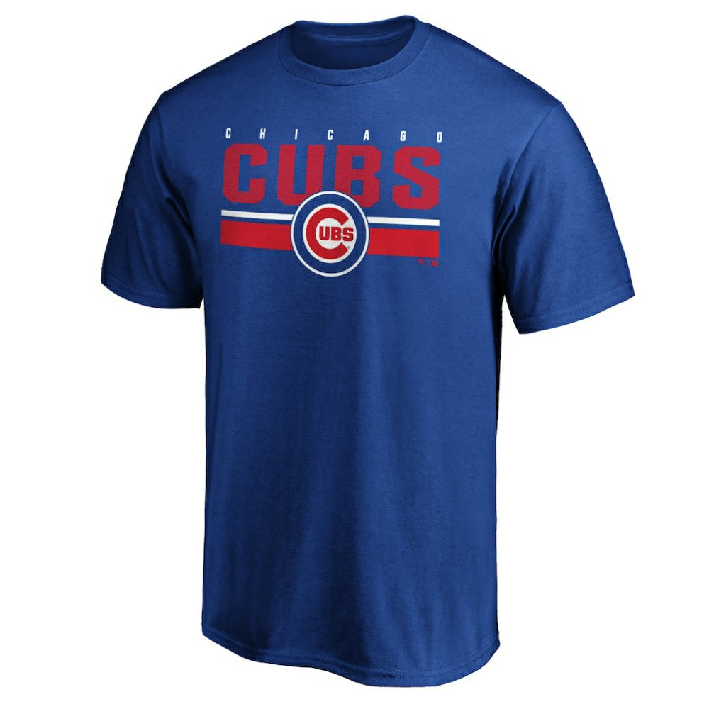 Chicago Cubs End Game Team Wordmark T-Shirt - Royal T-shirts