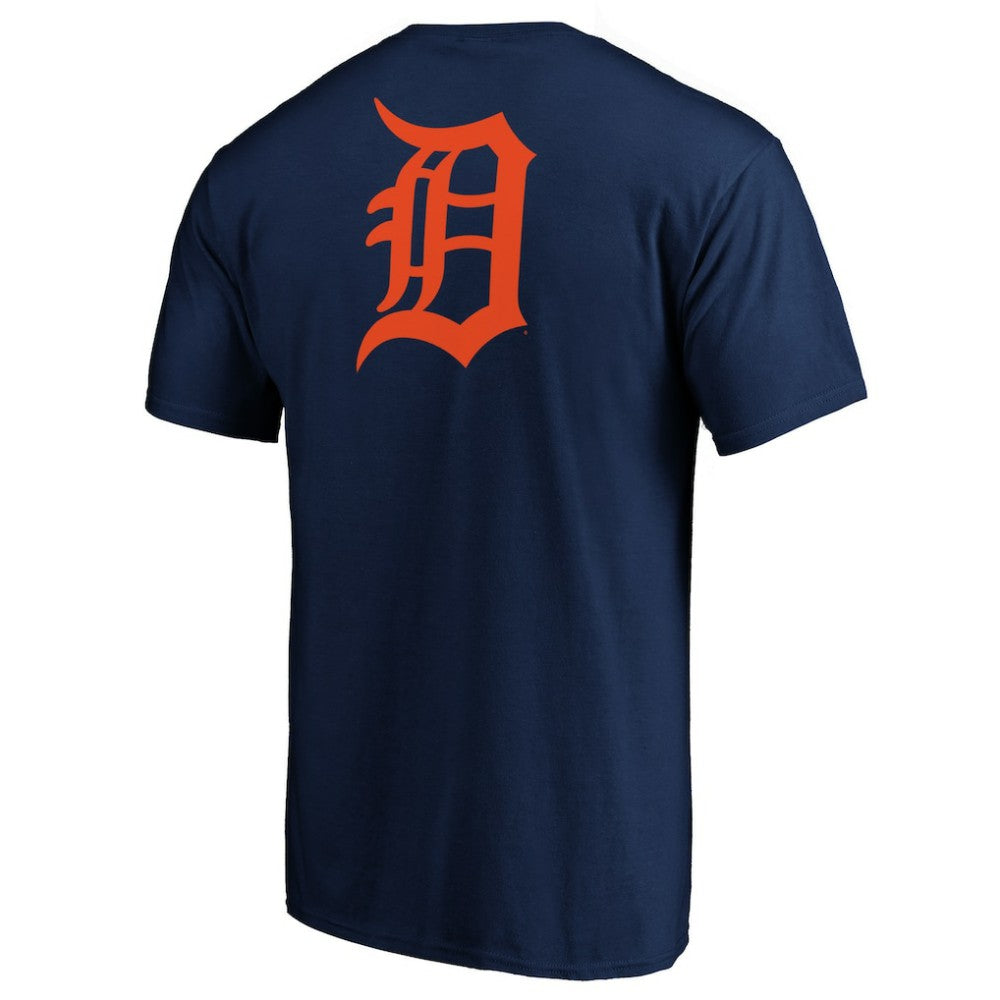 Detroit Tigers End Game Team Wordmark T-Shirt - Navy T-shirts