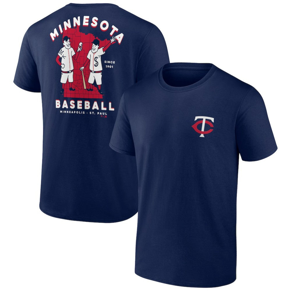 Minnesota Twins Bring It Team T-Shirt - Navy T-shirts