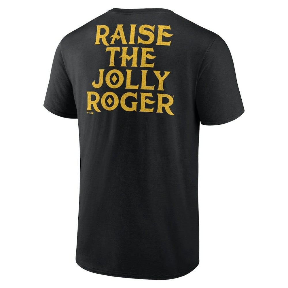 Pittsburgh Pirates Raise The Jolly Roger Bring It T-Shirt - Black T-shirts
