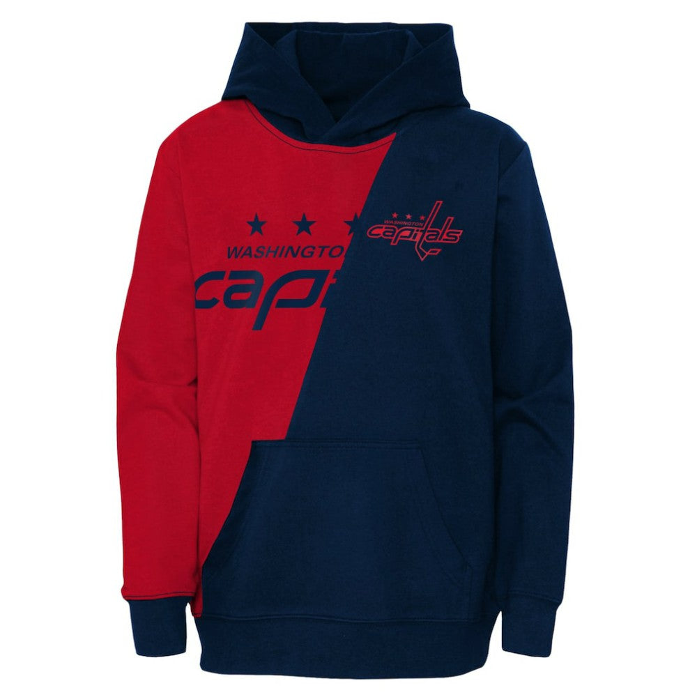 NHL Washington Capitals Preschool Unrivaled Pullover Hoodie - Red/Navy