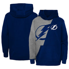 NHL Tampa Bay Lightning Preschool Unrivaled Pullover Hoodie - Gray/Blue