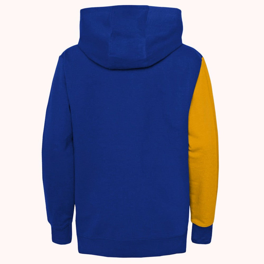 NHL St. Louis Blues Youth Unrivaled Pullover Hoodie - Gold/Blue