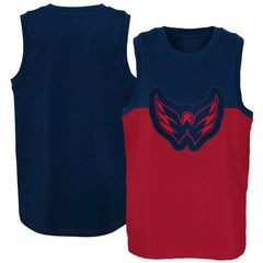 NHL Washington Capitals Youth Revitalize Tank Top - Red/Navy