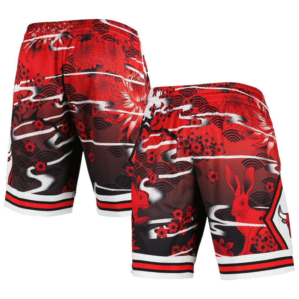 Chicago Bulls Lunar New Year Swingman Shorts Red