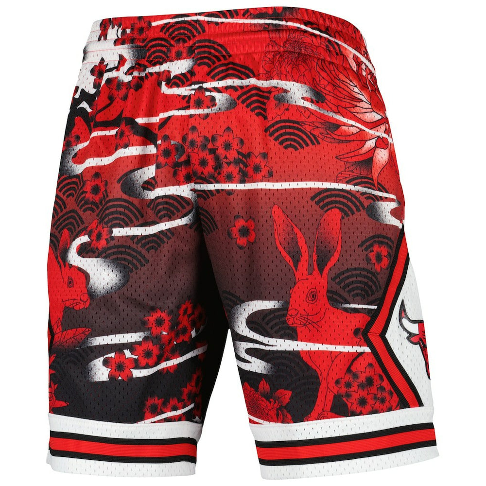Chicago Bulls Lunar New Year Swingman Shorts Red