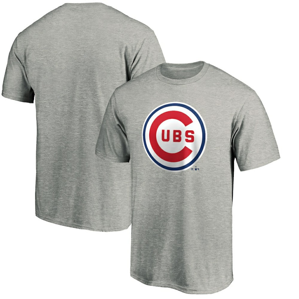 Chicago Cubs Cooperstown Collection Forbes T-Shirt - Heather Gray T-shirts
