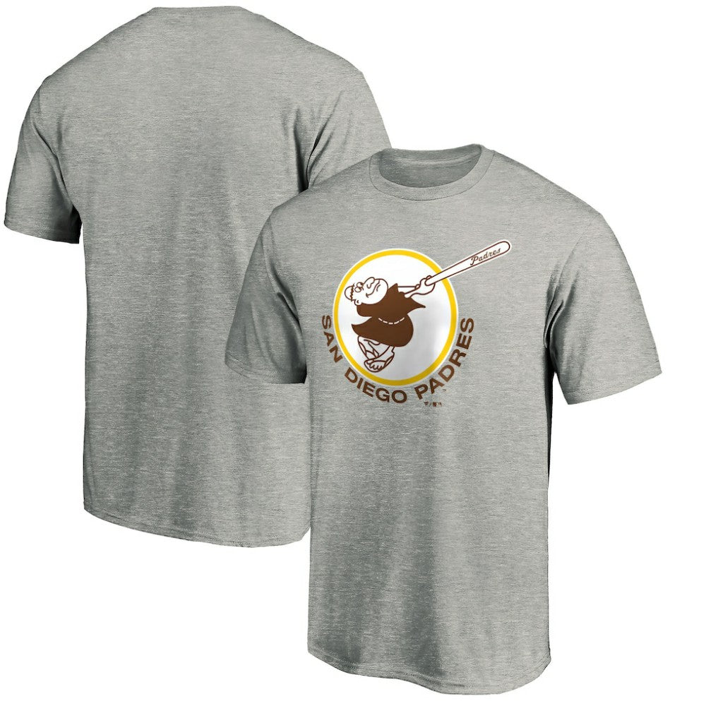 San Diego Padres Cooperstown Collection Forbes T-Shirt - Heather Gray T-shirts
