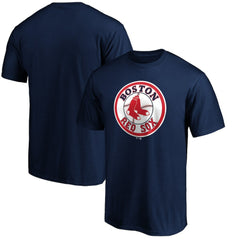 Boston Red Sox Cooperstown Collection Forbes Team Logo T-Shirt - Navy T-shirts