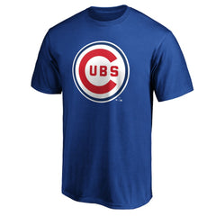 Chicago Cubs Cooperstown Collection Forbes Team Logo T-Shirt - Royal T-shirts