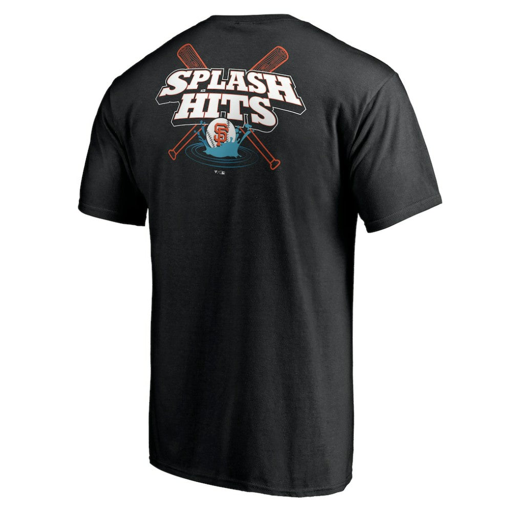 San Francisco Giants Splash Hit T-Shirt - Black T-shirts