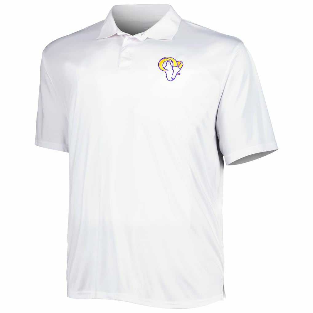 Los Angeles Rams Solid Two-Pack Polo Set Royal/White