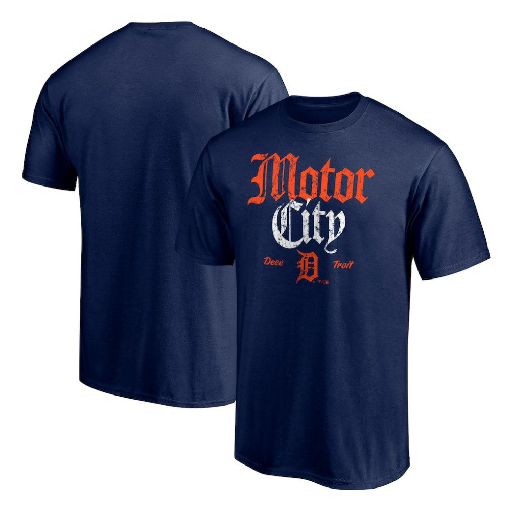 Detroit Tigers Motor City T-Shirt - Navy T-shirts