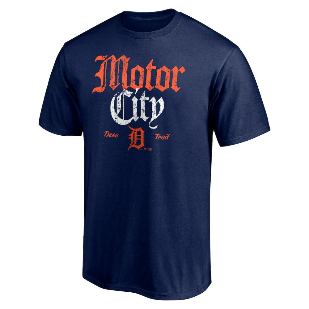 Detroit Tigers Motor City T-Shirt - Navy T-shirts