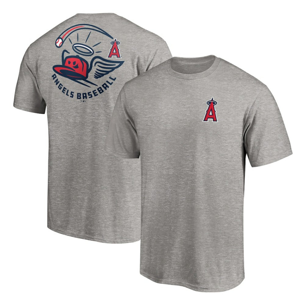 Los Angeles Angels Cappy T-Shirt - Heather Gray T-shirts