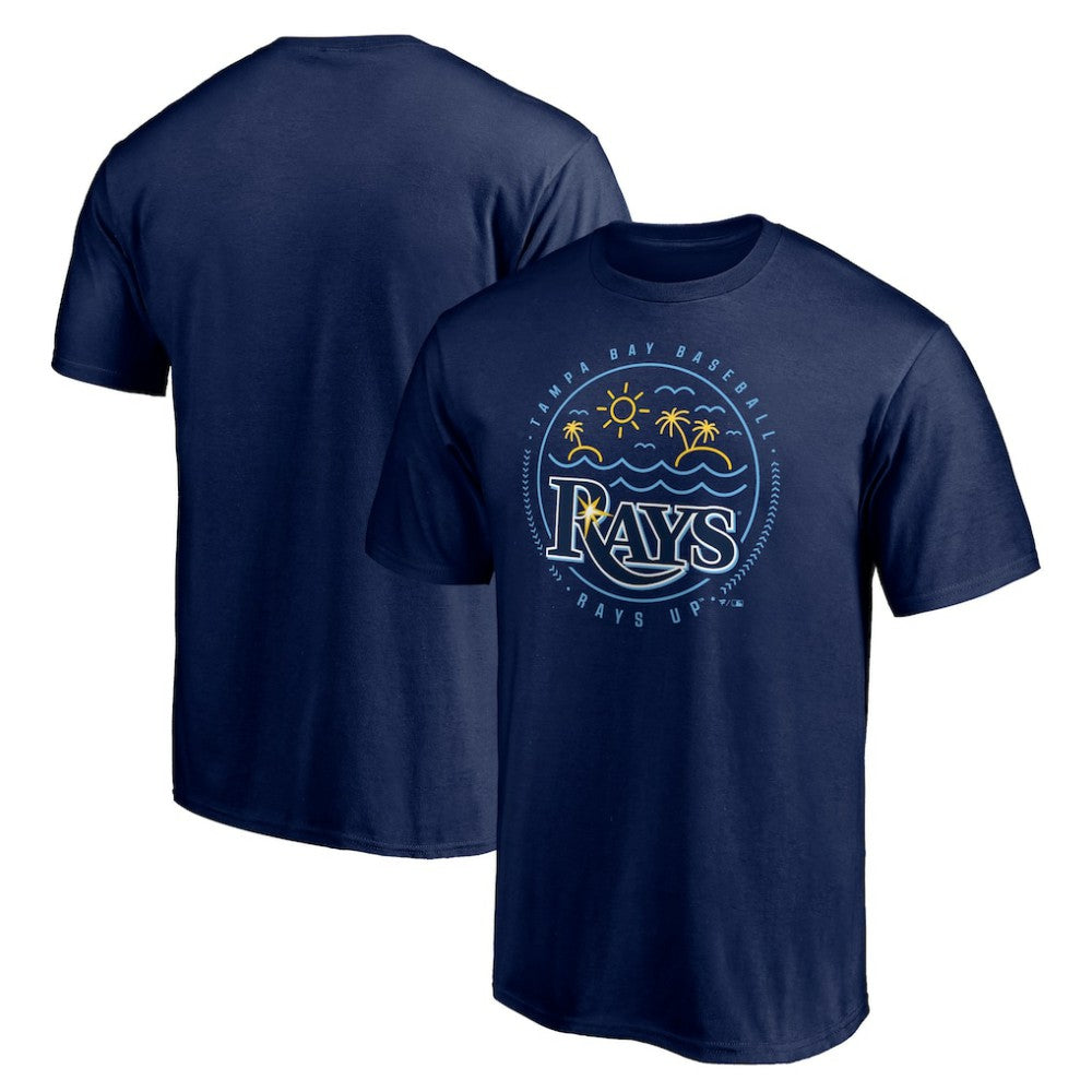 Tampa Bay Rays Sunshine Rays Up T-Shirt - Navy T-shirts