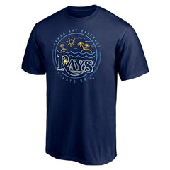 Tampa Bay Rays Sunshine Rays Up T-Shirt - Navy T-shirts