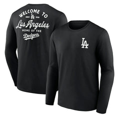 Los Angeles Dodgers Long Ball Long Sleeve T-Shirt - Black T-shirts