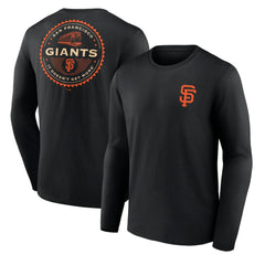 San Francisco Giants SF Seal Long Sleeve T-Shirt - Black T-shirts