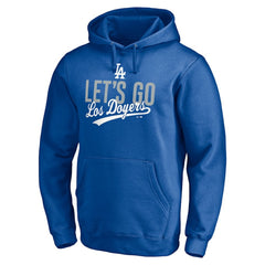 Los Angeles Dodgers Let's Go Los Doyers Pullover Hoodie - Royal Hoodies