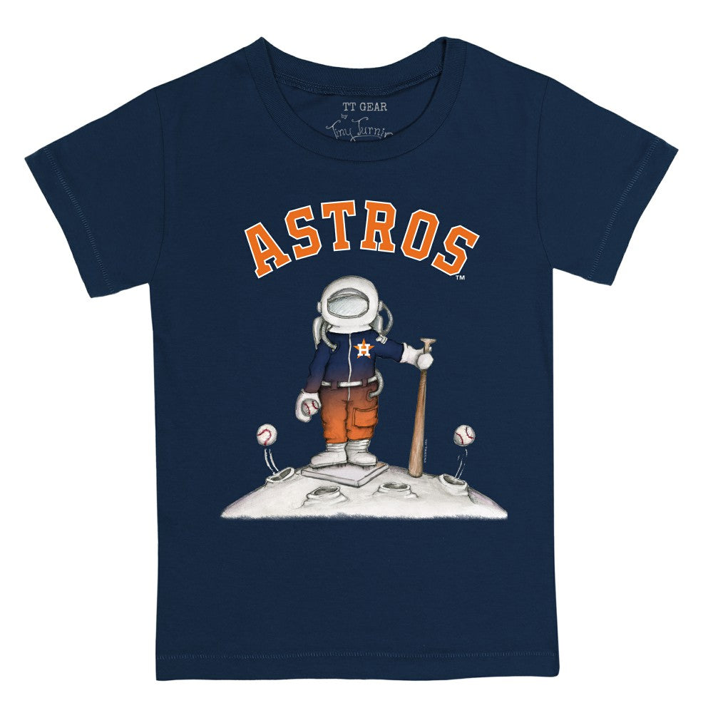 Houston Astros Tiny Turnip Youth Astronaut T-Shirt - Navy T-shirts