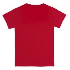 Boston Red Sox Tiny Turnip Youth Teddy Boy T-Shirt - Red T-shirts