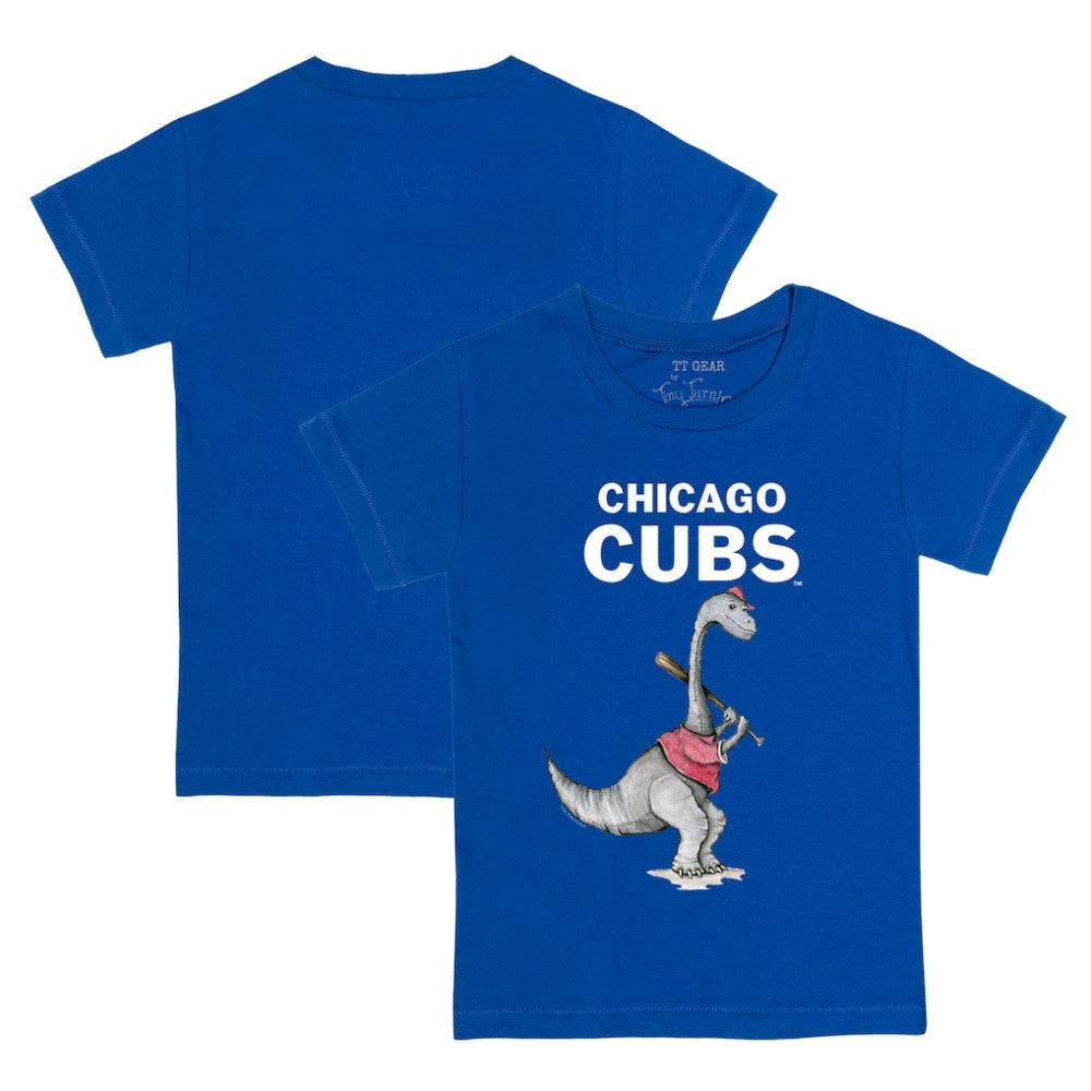 Chicago Cubs Tiny Turnip Youth Bronto T-Shirt - Royal T-shirts