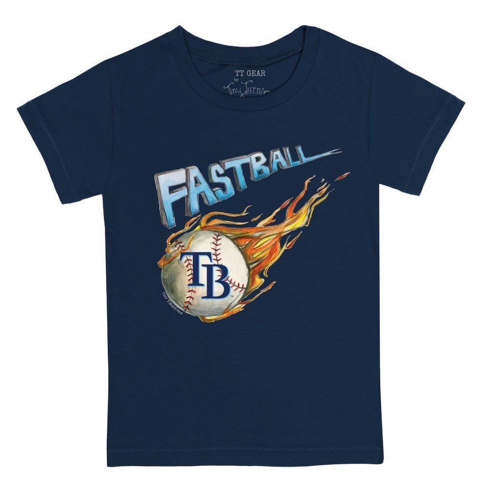 Tampa Bay Rays Tiny Turnip Youth Fastball T-Shirt - Navy T-shirts