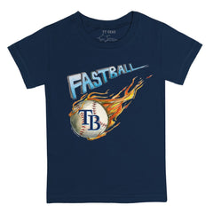 Tampa Bay Rays Tiny Turnip Youth Fastball T-Shirt - Navy T-shirts
