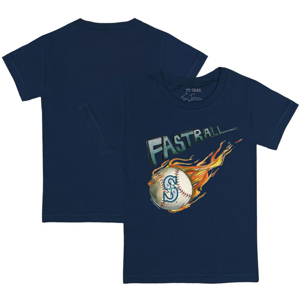Seattle Mariners Tiny Turnip Youth Fastball T-Shirt - Navy T-shirts