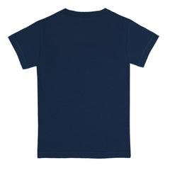 Atlanta Braves Tiny Turnip Youth Nacho Helmet T-Shirt - Navy T-shirts