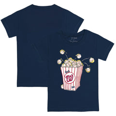 Washington Nationals Tiny Turnip Youth Popcorn T-Shirt - Navy T-shirts