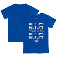 Toronto Blue Jays Tiny Turnip Youth Stacked T-Shirt - Royal T-shirts