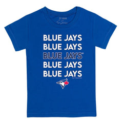 Toronto Blue Jays Tiny Turnip Youth Stacked T-Shirt - Royal T-shirts