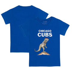 Chicago Cubs Tiny Turnip Youth TT Rex T-Shirt - Royal T-shirts