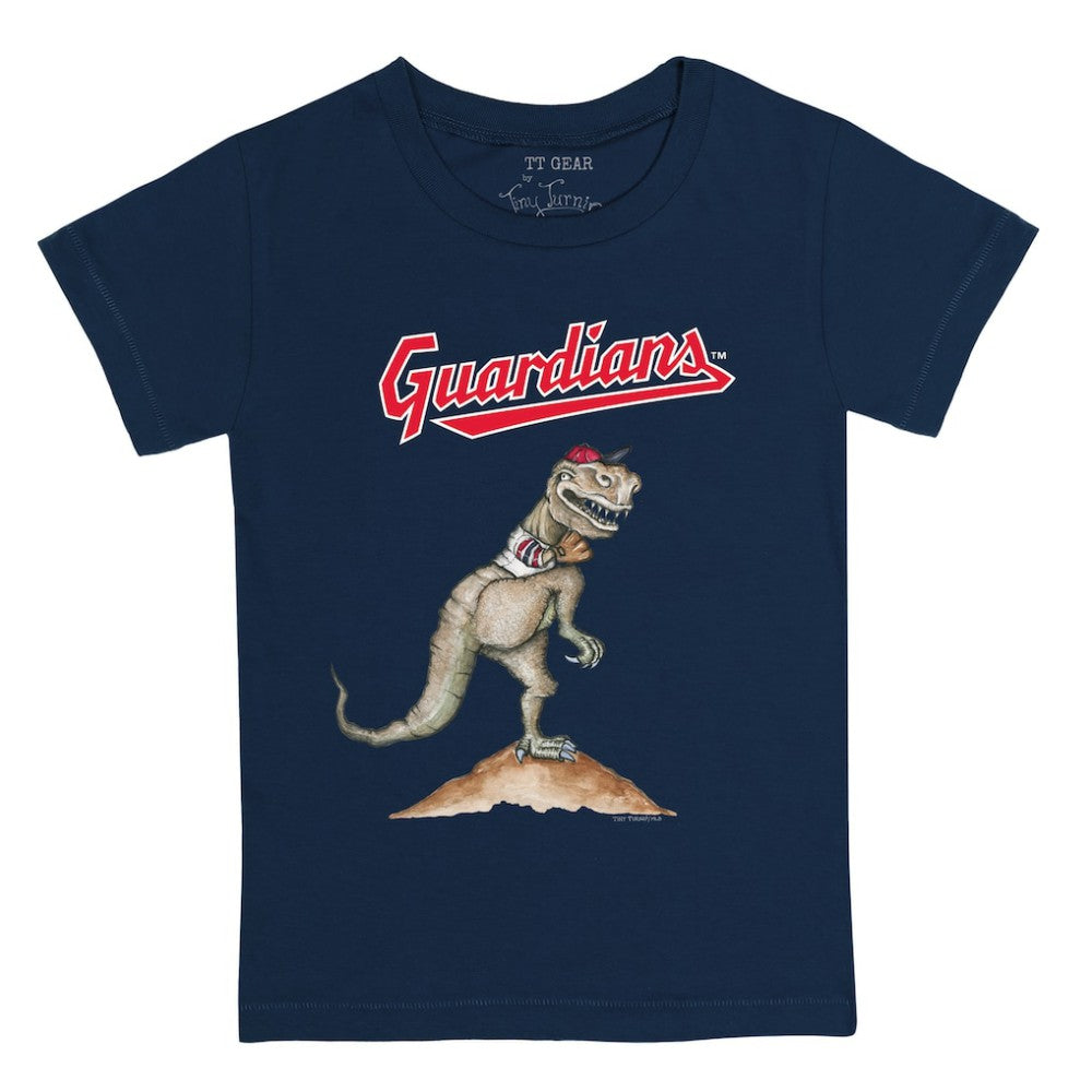 Cleveland Guardians Tiny Turnip Youth TT Rex T-Shirt - Navy T-shirts