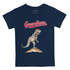 Cleveland Guardians Tiny Turnip Youth TT Rex T-Shirt - Navy T-shirts